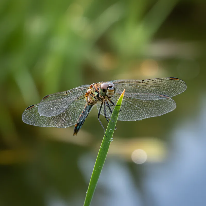Photo d'une libellule : techniques macro pour des images nettes et saisissantes