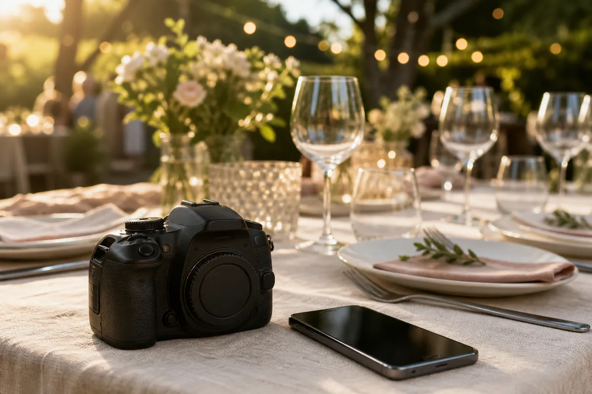 Photos d'événement familial : soi-même ou avec un pro ?